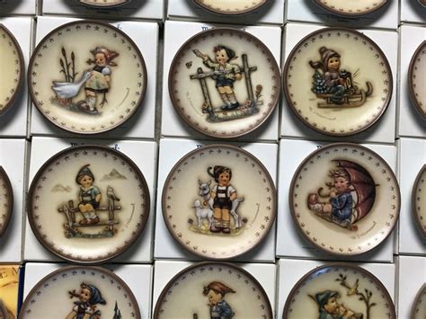 hummel plates|hummel figurine value chart.